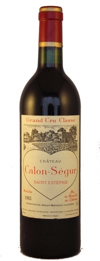 Chateau Calon Segur 1985 3ème Cru Classé Saint Estèphe (Torn label